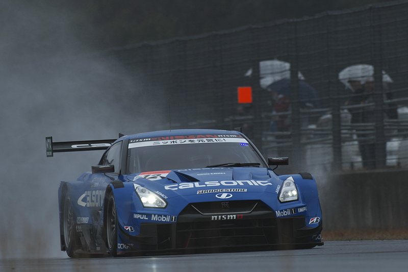 公式テスト1日目の総合リザルトは、12号車 カルソニック IMPUL GT-Rがトップ