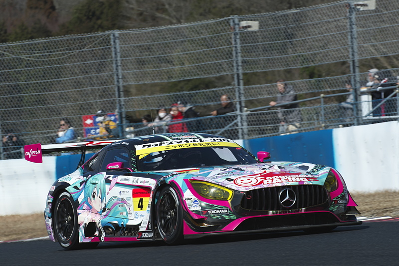 トップの4号車 グッドスマイル 初音ミク AMG