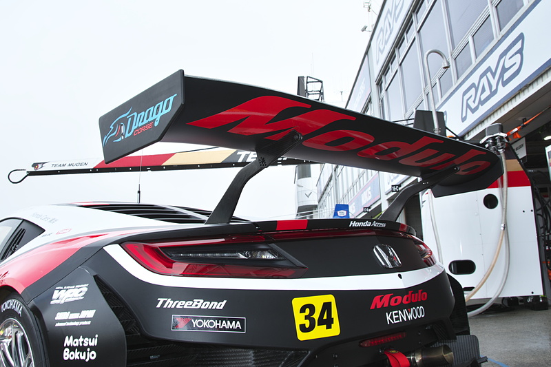 リアウイングはサイズが大きくなったという