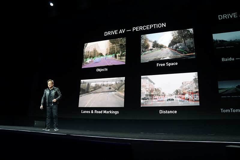 NVIDIA Safety Force FieldなどDRIVE AVのソフトウェア層を紹介するスライド