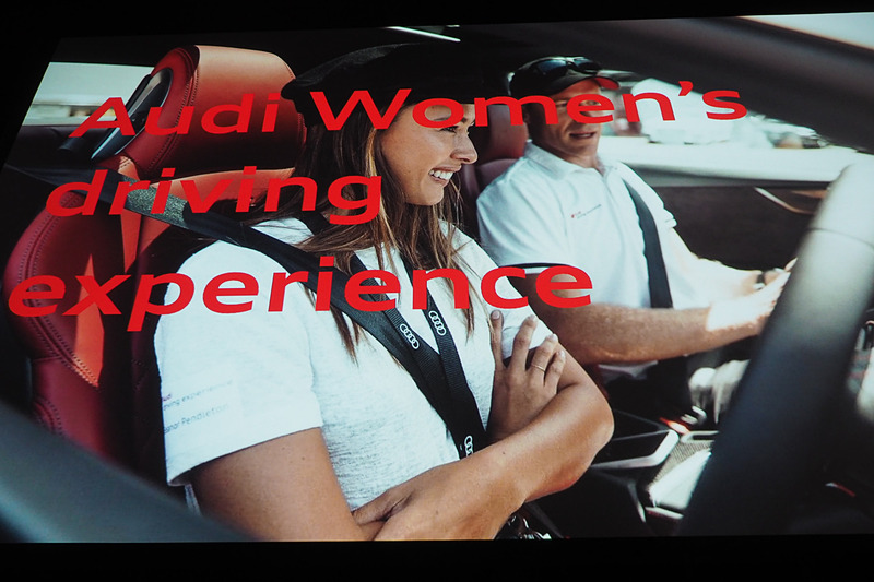 女性ドライバー専用の運転トレーニングプログラム「Audi Women's driving experience」