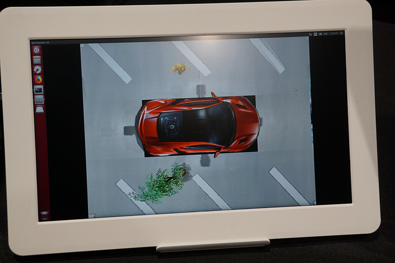 Jetson Xavierと組み合わせて4台のカメラの映像を合成するデモ