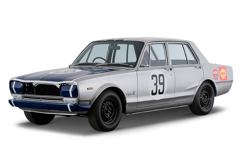 「スカイライン 2000 GT-R」（1969年 PGC10型 JAFグランプリ優勝仕様車 No.39）