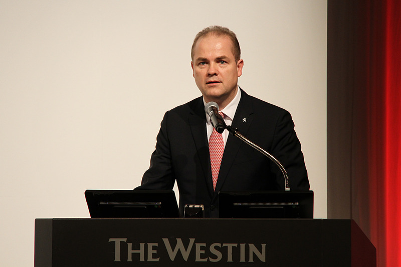 グループPSA インド・パシフィック地区統括部長のエマニュエル・ドゥレ氏