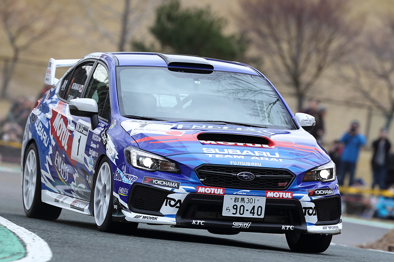 総合3位 新井敏弘/田中直哉組“富士スバル AMS WRX STI”（JN1）