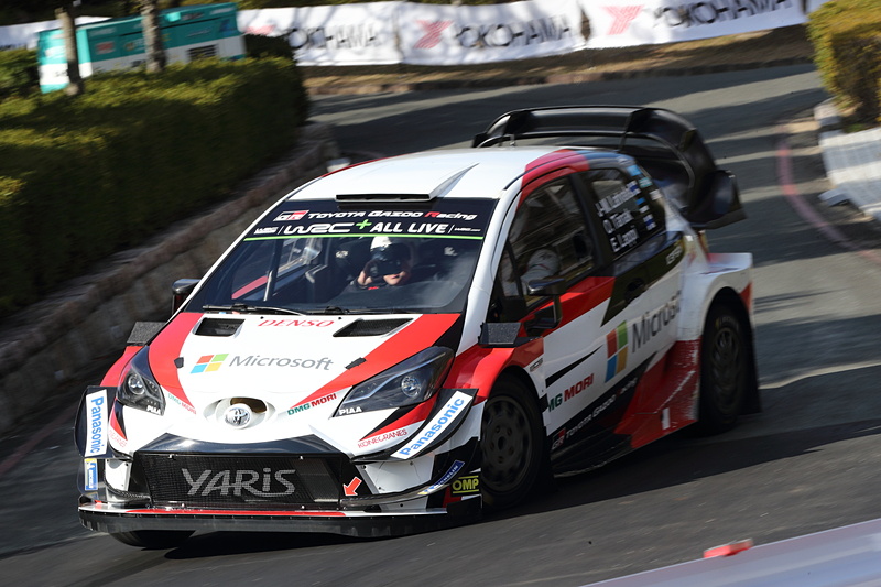 ユホ・ハンニネン選手によるヤリスWRCのデモラン