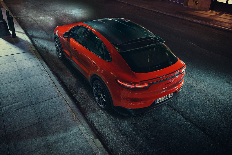 カイエンクーペのエクステリア