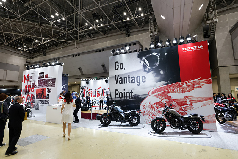 本田技研工業のブース