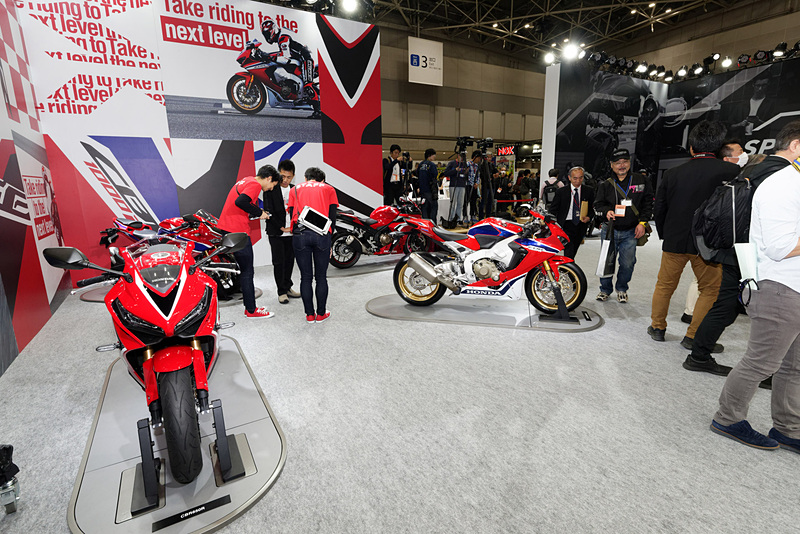 本田技研工業のブース