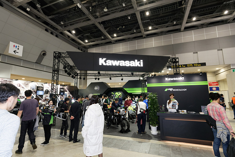 カワサキのブース