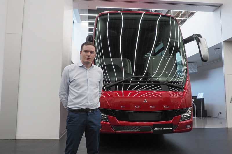 ダイムラー・トラック・アジア デザイン代表兼三菱ふそうトラック・バス株式会社 デザイン部長 ベノワ・タレック氏