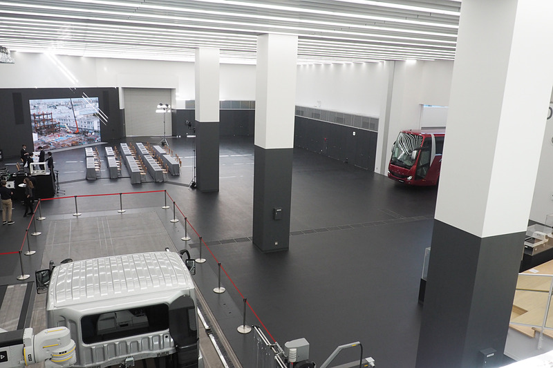 デザインセンターは新社屋の1階と2階になる