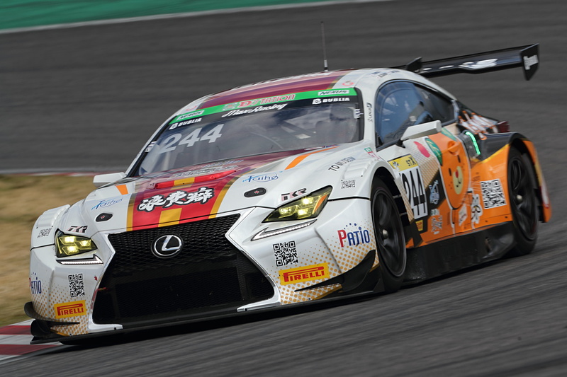 ST-X 2位 No.244 MAX Racing LEXUS RC-F GT3（LEXUS RC-F GT3）