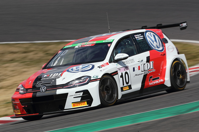 ST-TCR 7位 No.10 IDI GOLF GTI TCR（Volkswagen Golf GTI TCR）