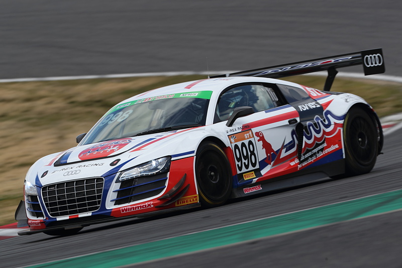 ST-1 1位 No.998 Z-REX ADVICS R8 TRACY（Audi R8 LMS CUP）