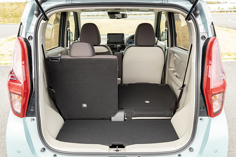 シートアレンジのバリエーション