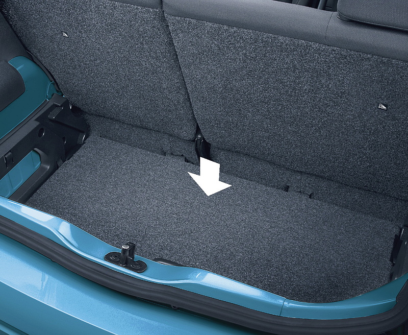 spice up!のラゲッジスペース