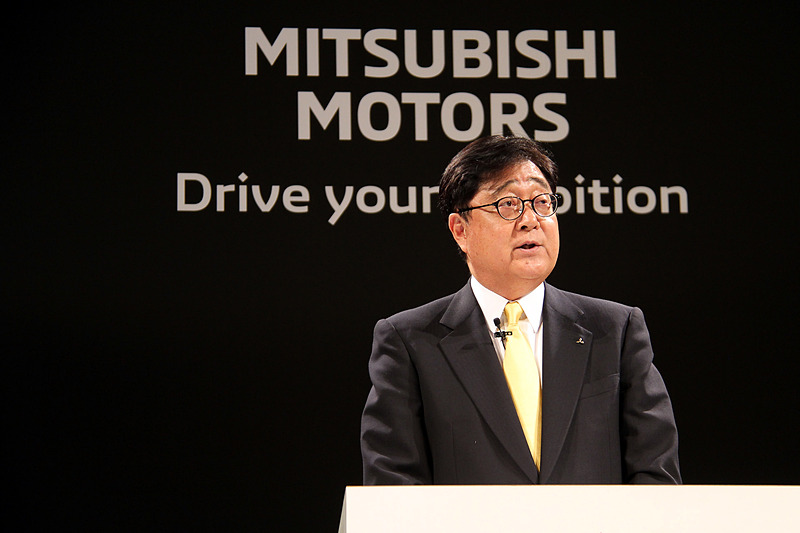 三菱自動車工業株式会社 取締役会長CEOの益子修氏