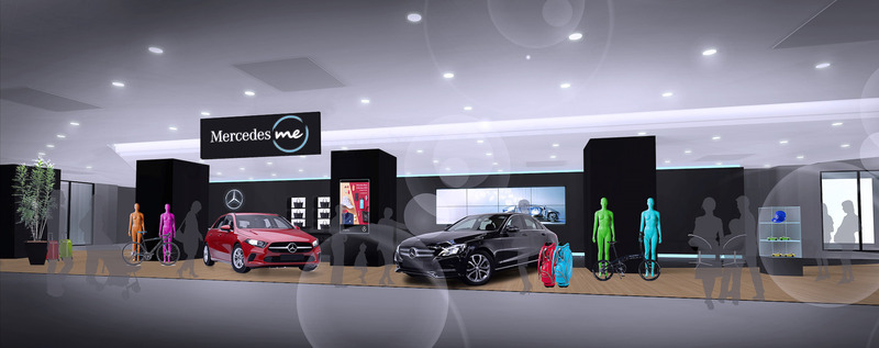 女性のためのブランド情報発信拠点「メルセデス ミー ギンザ ザ リミテッド ストア」を期間限定でオープン