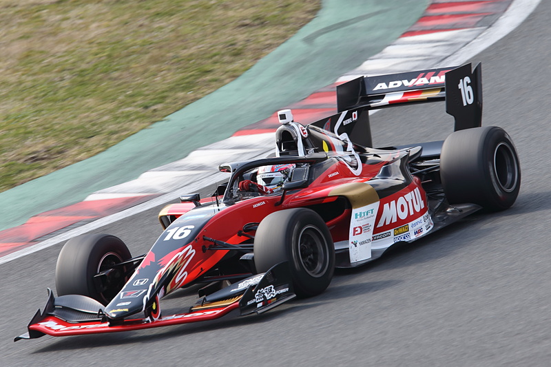 Car No.16 野尻智紀（TEAM MUGEN / HONDA）