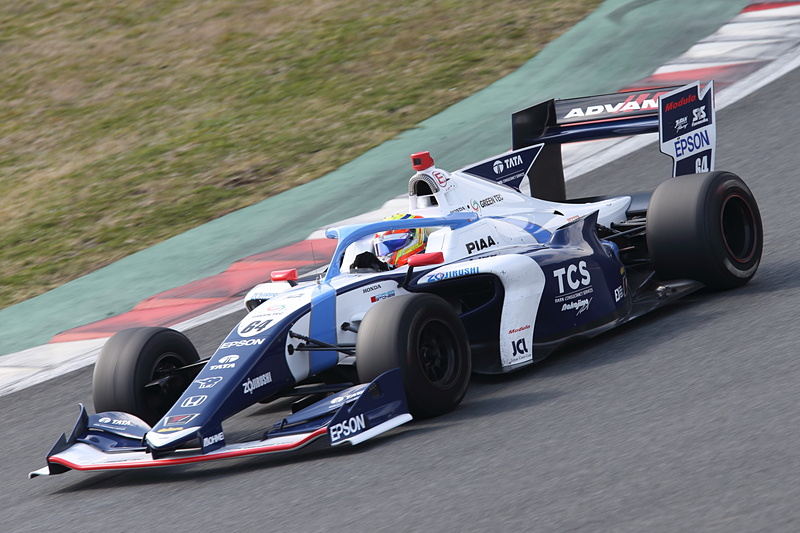 Car No.64 アレックス・バロウ（スペイン）（TCS NAKAJIMA RACING / HONDA）