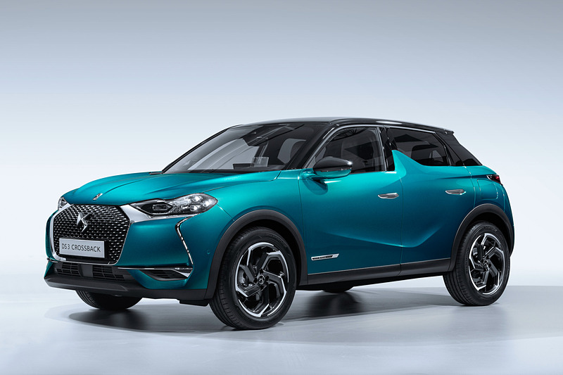 DS 3 CROSSBACK ブルーミレニアム×ノアールオニキス