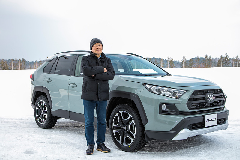 4月10日に発売された新型「RAV4」。ひと足早く北海道で雪上試乗できたので、その模様をモータージャーナリストの日下部保雄氏がレポートする