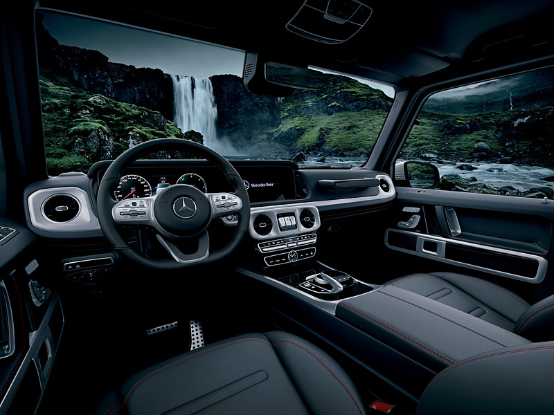 G 350 dのインテリア