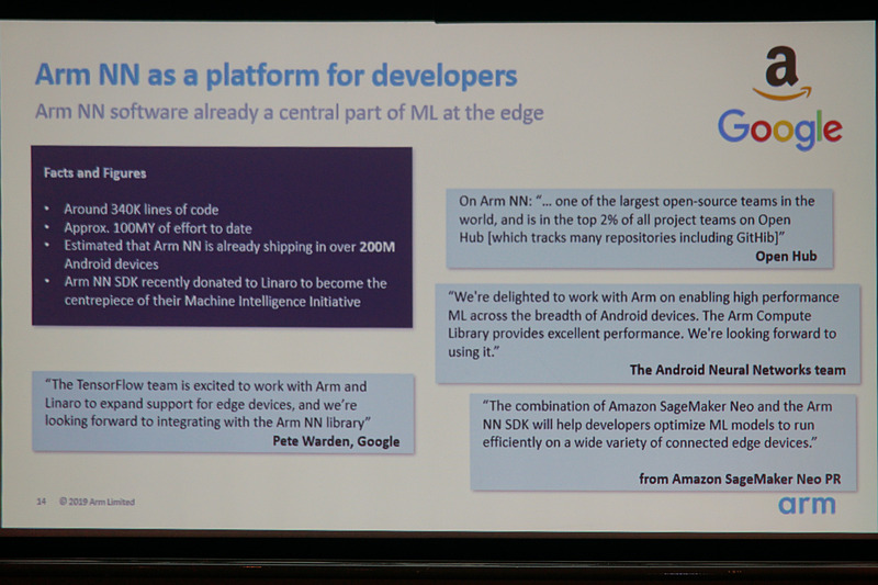 ML（machine learning：機械学習）に向けての取り組みを紹介するスライド