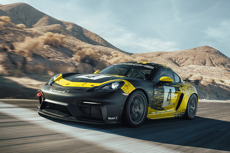 ポルシェの新型サーキット専用車「718 ケイマン GT4 クラブスポーツ」