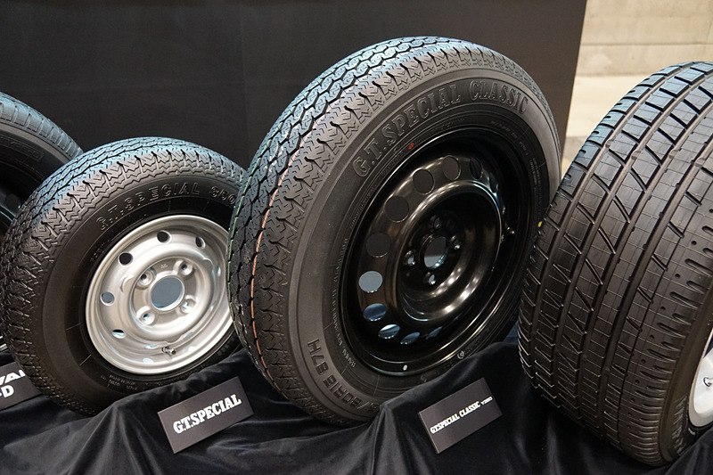 横浜ゴムの展示