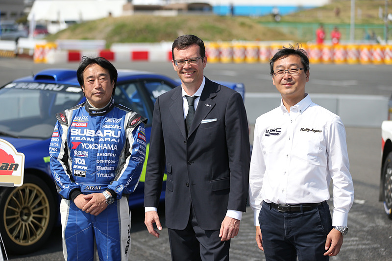 「モータースポーツジャパン 2019」の会場でラリーイベント「Central Rally Aichi 2019（仮）」の発表会が行なわれた