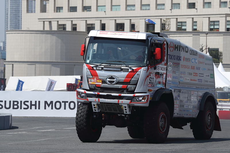 日野レンジャー（ダカールラリー2018参戦車）