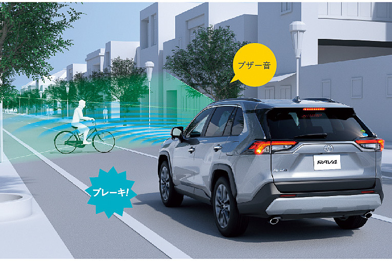プリクラッシュセーフティ（昼間）