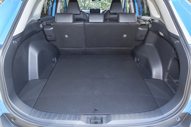 ラゲッジルームは580Lの容量を確保