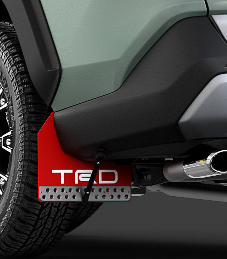 マッドフラップ（レッド）：2万8000円（税別）