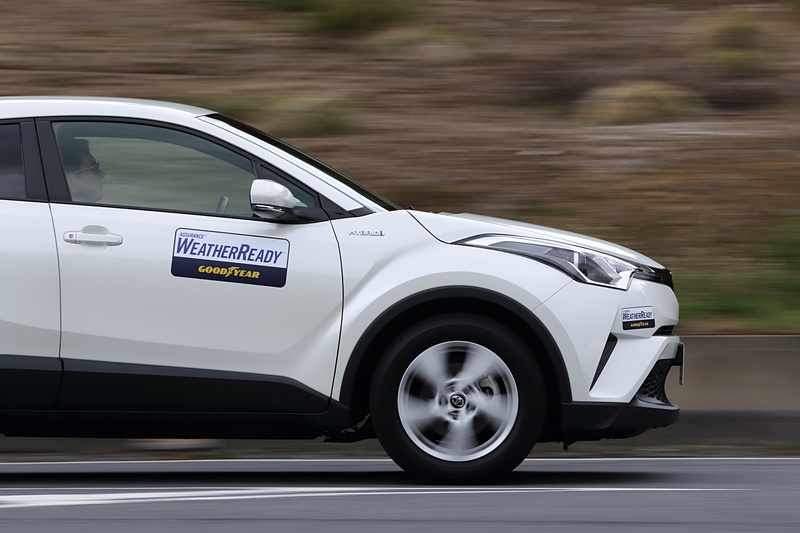 夏タイヤとの極端な差は感じられなかった