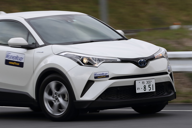 夏タイヤとの極端な差は感じられなかった