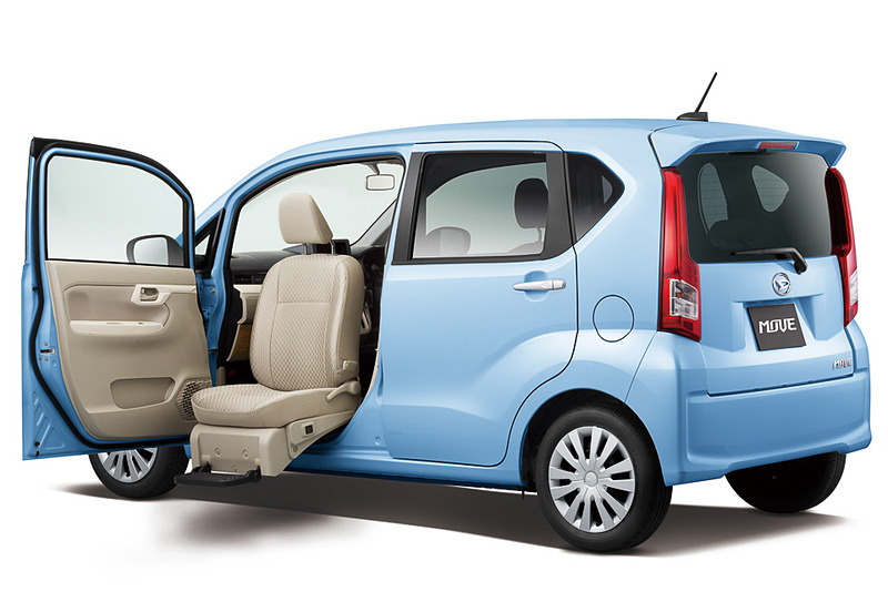 昇降シート車「ムーヴ フロントシートリフト」