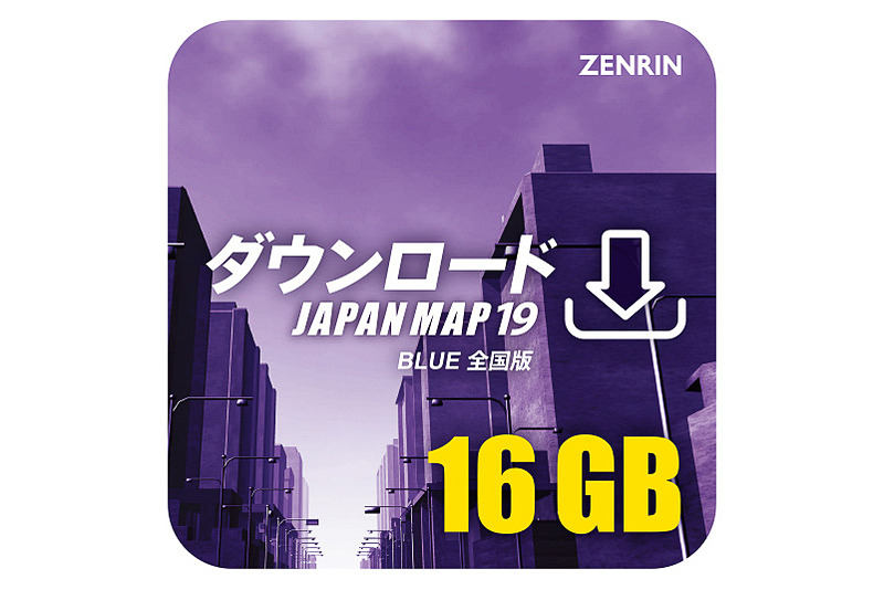 「ダウンロードJAPAN MAP 19 BLUE 全国版（16GB）」のアイコンイメージ