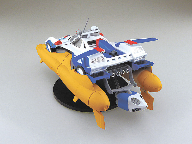 アオシマブースで展示されるスゴウアスラーダG.S.X マリンモード