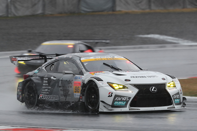 GT300クラスを優勝した96号車 K-tunes RC F GT3（新田守男/阪口晴南組、BS）