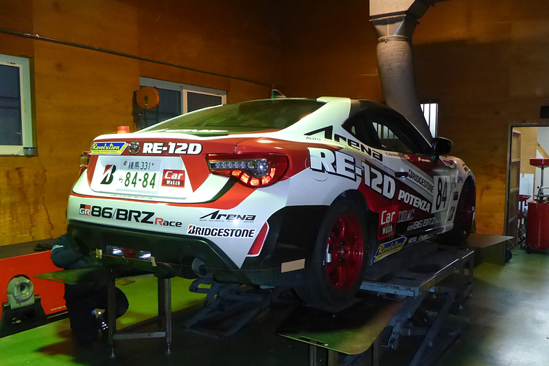 たった3日で作業を終えられたのは86を数多く造ってきたレボリューションだからこそ。急ピッチで対応いただきありがとうございました！