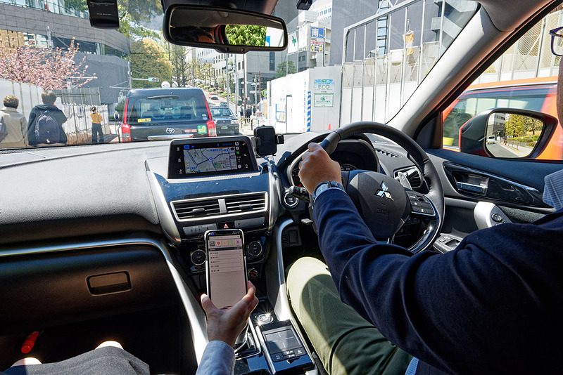 CarPlay対応したYahoo!カーナビの動作をチェック可能な同乗試乗も実施