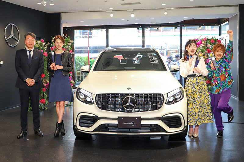 ブランド情報発信拠点「Mercedes me GINZA the limited store」オープニングセレモニーを開催