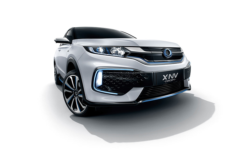 X-NV CONCEPTは、2019年後半に中国での発売を予定している中国市場初の量産EVコンセプトモデル