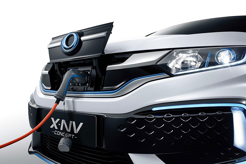 X-NV CONCEPTは、2019年後半に中国での発売を予定している中国市場初の量産EVコンセプトモデル