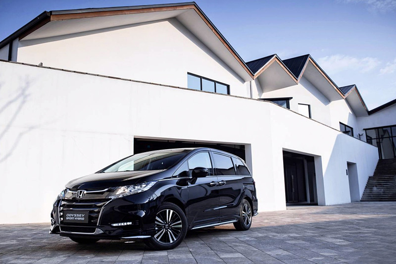 中国で4月末に発売予定の「オデッセイ ハイブリッド」