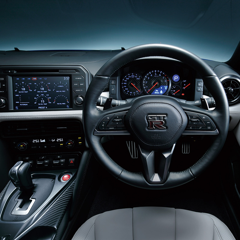 NISSAN GT-R 2020年モデル Premium editionのインテリア