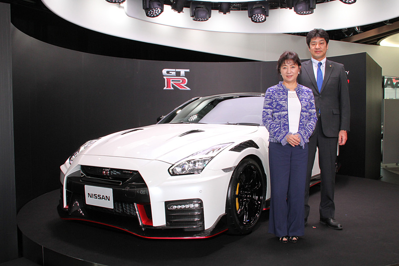 日産ブランドのグローバル発信拠点「NISSAN CROSSING」で「GT-R」「GT-R NISMO」の2020年モデルなどの発表会を実施